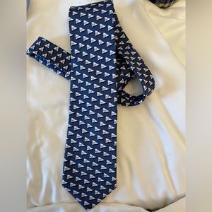 Vineyard Vines Navy Whale tie